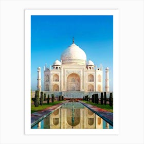 Taj Mahal Art Print