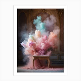 Smoke Art Print