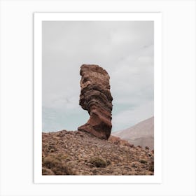 Rock Formation In The Desert, Teide National Park, Canary Islands Poster