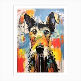 Contemporary Terrier Art Print