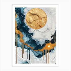 Gold Coin Art Print