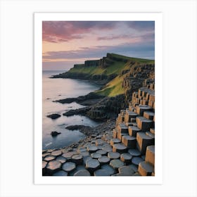 Giants Causeway Art Print