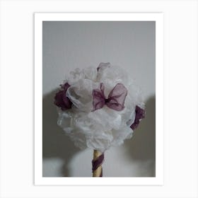 Flowers On A Stick Art Print