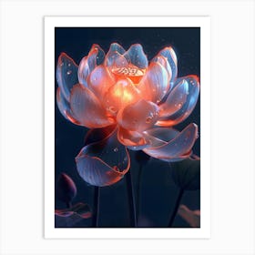 Lotus Flower 13 Art Print