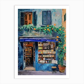 Florence Book Nook Bookshop 4 Art Print