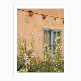 Desert Adobe Home Art Print