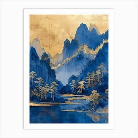 Chinese Landscape 5 Art Print