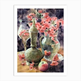 Vase Of Flowers Art Print