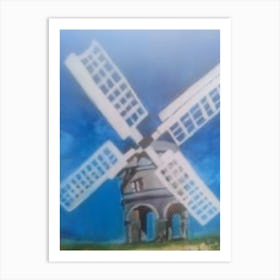 Chesterton Windmill Art Print