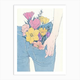 Floral Finesse Art Print