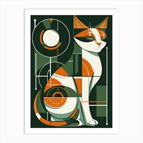 Cat In Space 3 Art Print