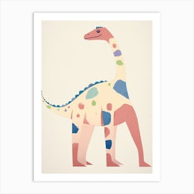 Nursery Dinosaur Art Brachiosaurus 1 Art Print