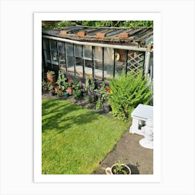 Garden Shed 1 Art Print