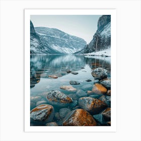 Fjords In Norway 4 Art Print