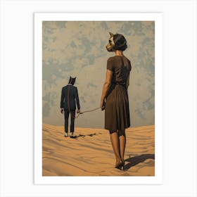 Desert Strung 3 Fy V Art Print