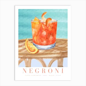 Negroni Print Art Print