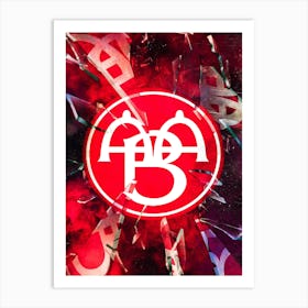 Aab Fodbold Art Print