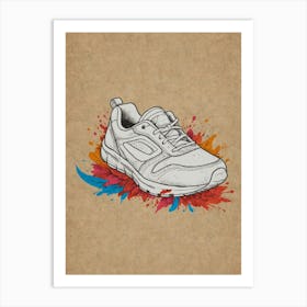 Running Shoes Art Print