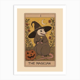 The Magician - Possum Tarot Art Print