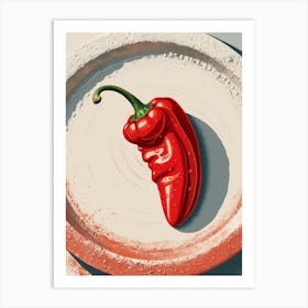 Chilli Pepper Art Print