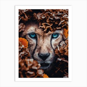 Cheetah in the Forest Art Print