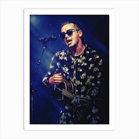 Superstars Of Tyler Joseph Live Twenty One Pilots Art Print