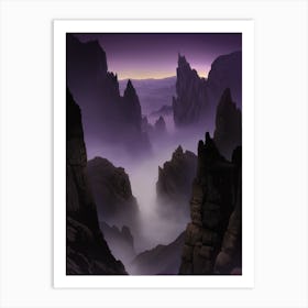 Mountain Landscape 1 Art Print