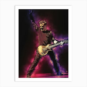 Spirit Of James Hetfield Art Print