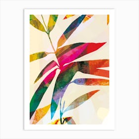 Colourful Leaves Art PrintPrint2 Art Print