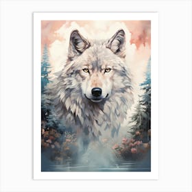 Wolf Art 3 Art Print