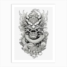 Chinese Dragon 1 Art Print