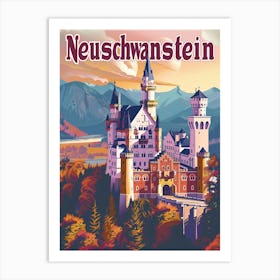 Neuschwanstein Art Print