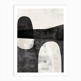 Oshawa Stone Park Bauhaus Minimalist Art Print