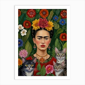 Frida Kahlo 4 Art Print