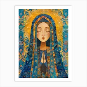 Virgin Mary 1 Art Print