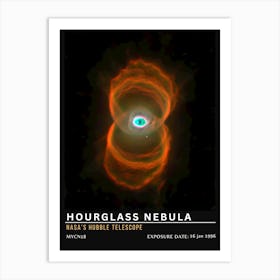 Hourglass Nebula 1 Art Print