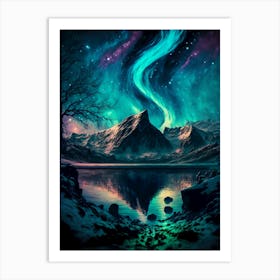 Aurora Borealis 17 Art Print