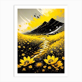 Yellow Sunflowers Art Print