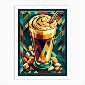 Coffee Latte Art Print