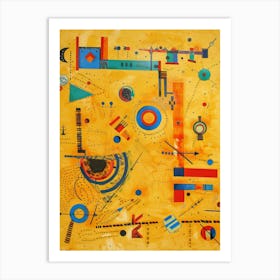 Abstract Painting 2017 Art Print