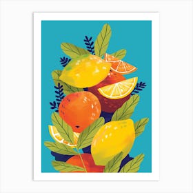 Citrus Art Print