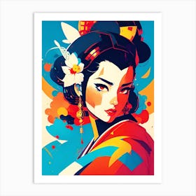 Geisha 97 Art Print