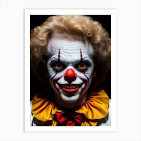 Clown Nightmare Art Print