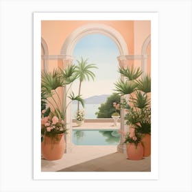 'Palm Trees' 1 Art Print