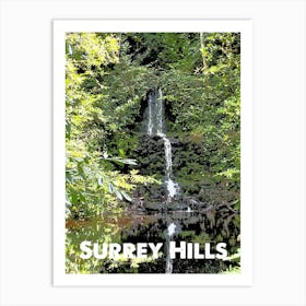 Surrey Hills, AONB, Area of Outstanding Natural Beauty, National Park, Nature, Countryside, Wall Print, Art Print