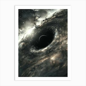 Black Hole 10 Art Print