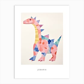 Nursery Dinosaur Art Jobaria 2 Poster Art Print