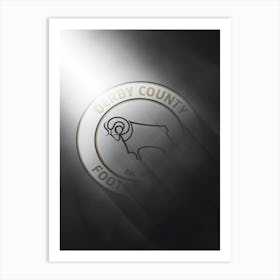 Derby County Football Poster Art Print