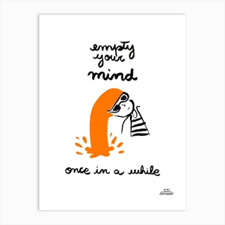 Empty Mind Art Print