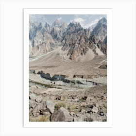 Valley In Gilgit-Baltistan In Pakistan Art Print